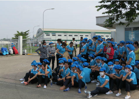 Gần 500 công nhân ngừng việc vì “lương ba năm không đổi”